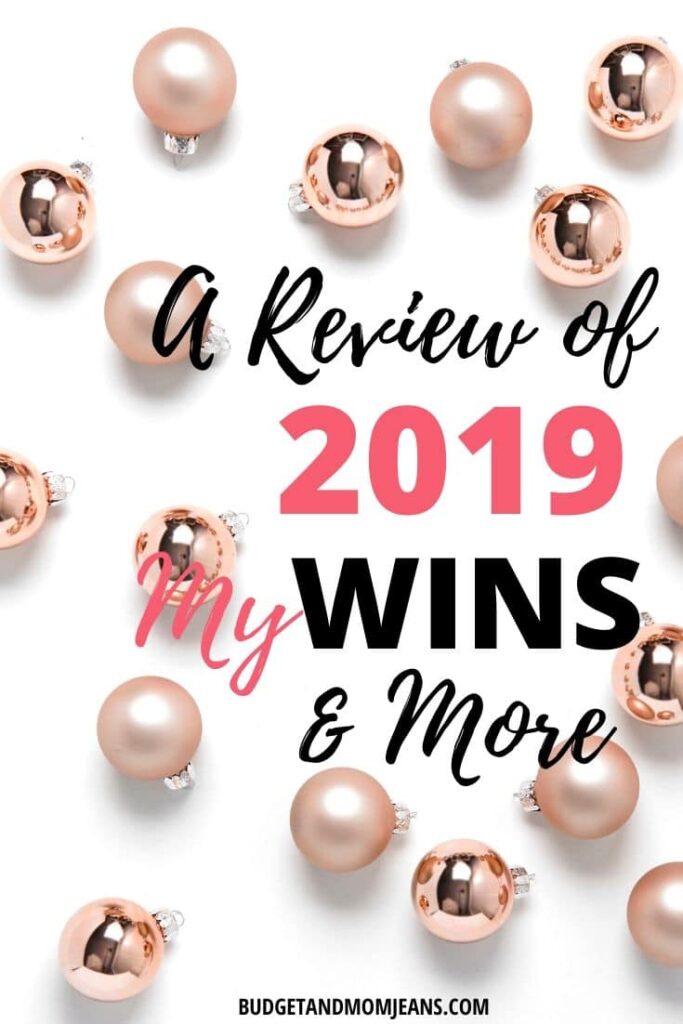 A Review of 2019, My Wins & More - Plans For 2020