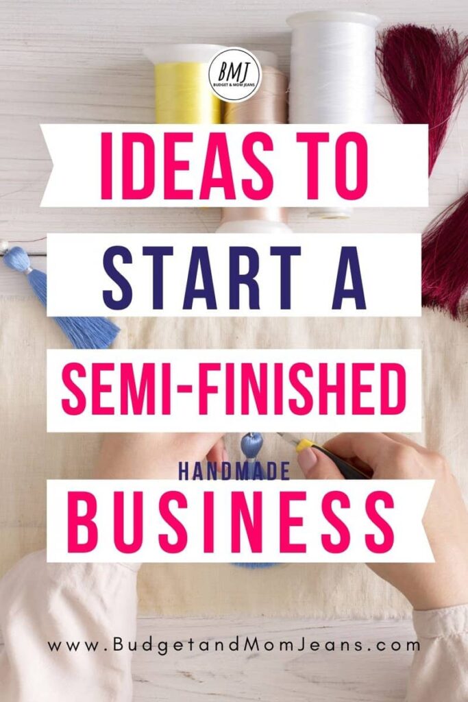 How To Make Money Selling Semi-Finished Craft Supplies