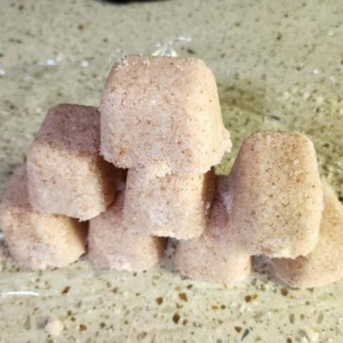 DIY Salt Scrub Cubes - Without Soap - Skin Overload