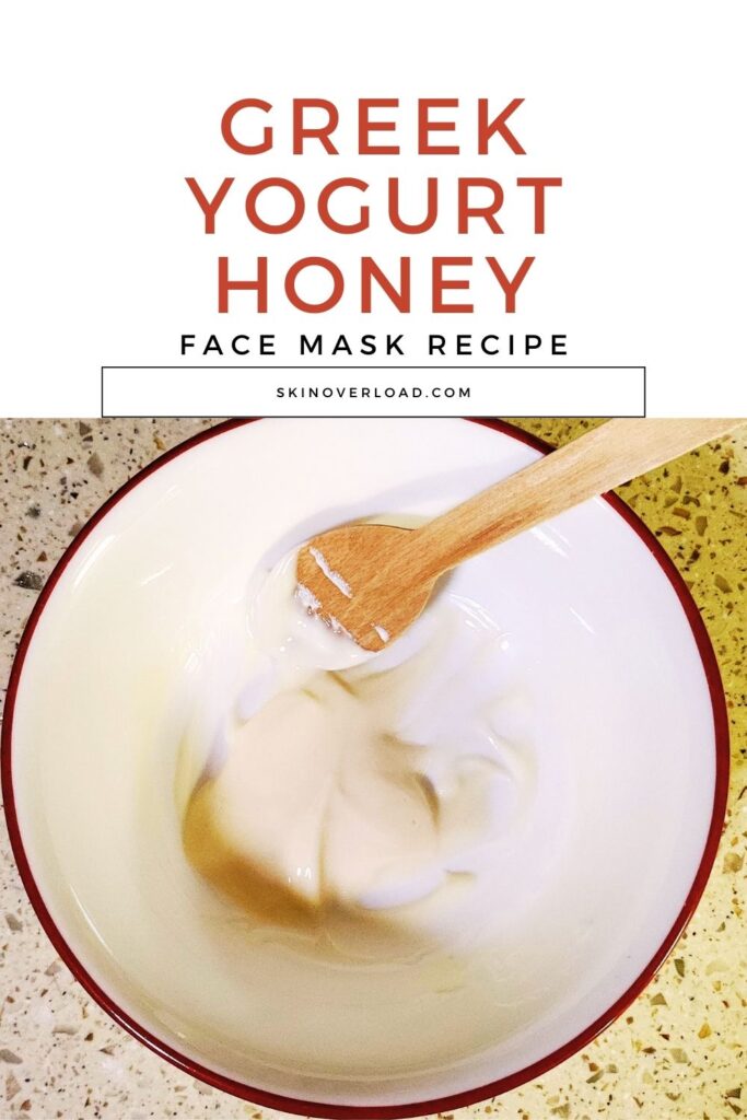 Greek Yogurt Honey Face Mask Recipe