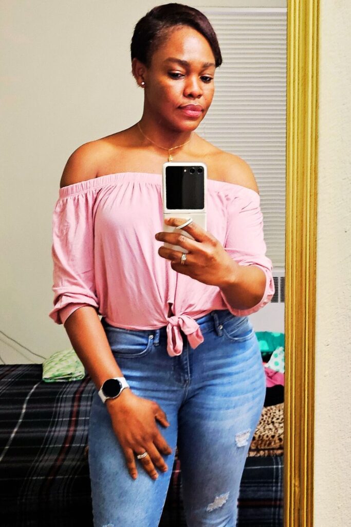 Fashion Nova 3/4 Sleeve Top - Thredup Haul